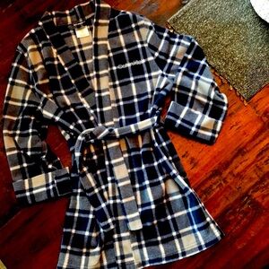 Boys Warm Fuzzy Calvin Klein Medium Size 7 8 Robe